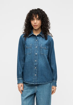 WESTERN SHIRT  - Πουκαμίσα με κουμπιά - blue