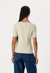 Calvin Klein Jeans V NECK TEE - Osnovna majica kratkih rukava - pelican