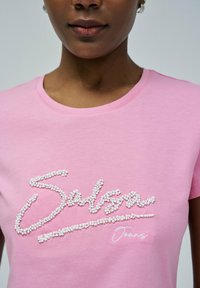 Salsa Jeans Camiseta estampada - rosa