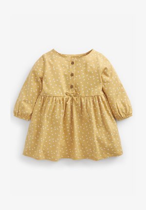 GEO PRINT - Day dress - ochre