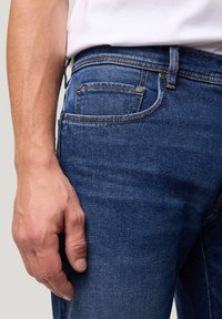 Pierre Cardin LAVAL - Slim fit jeans - ocean blue used buffies