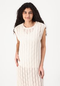 ONLY ONLAVERY O-NECK DRESS - Dnevna haljina - egret
