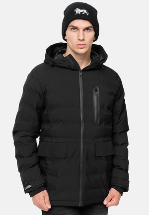 Lonsdale, MIT KAPUZE NORMALE PASSFORM BALLYWILDRICK - Vinterjakker - black white