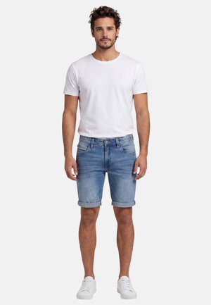 INDICODE JEANS, Shorts - blue wash