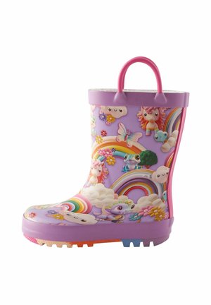 HANDLE REGULAR FIT - Bottes en caoutchouc - rainbow character