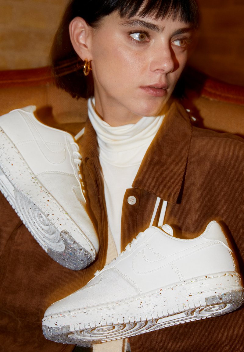 Nike Sportswear Air Force 1 Crater Sneaker Low Summit White Offwhite Zalando De