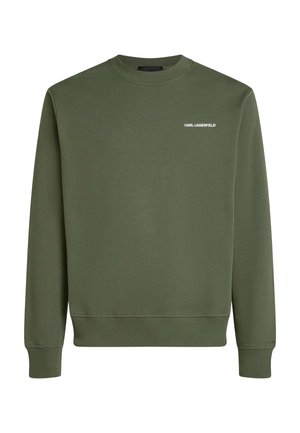 KARL LAGERFELD, KARL LAGERFELD SWEATSHIRT RUE ST-GUILLAUME - Sweatshirt - thyme