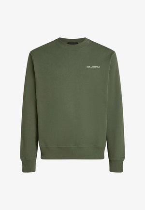 KARL LAGERFELD, KARL LAGERFELD SWEATSHIRT RUE ST-GUILLAUME - Sweatshirt - thyme