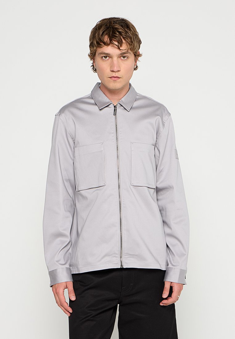 Calvin Klein Lichte jas lichtgrijs