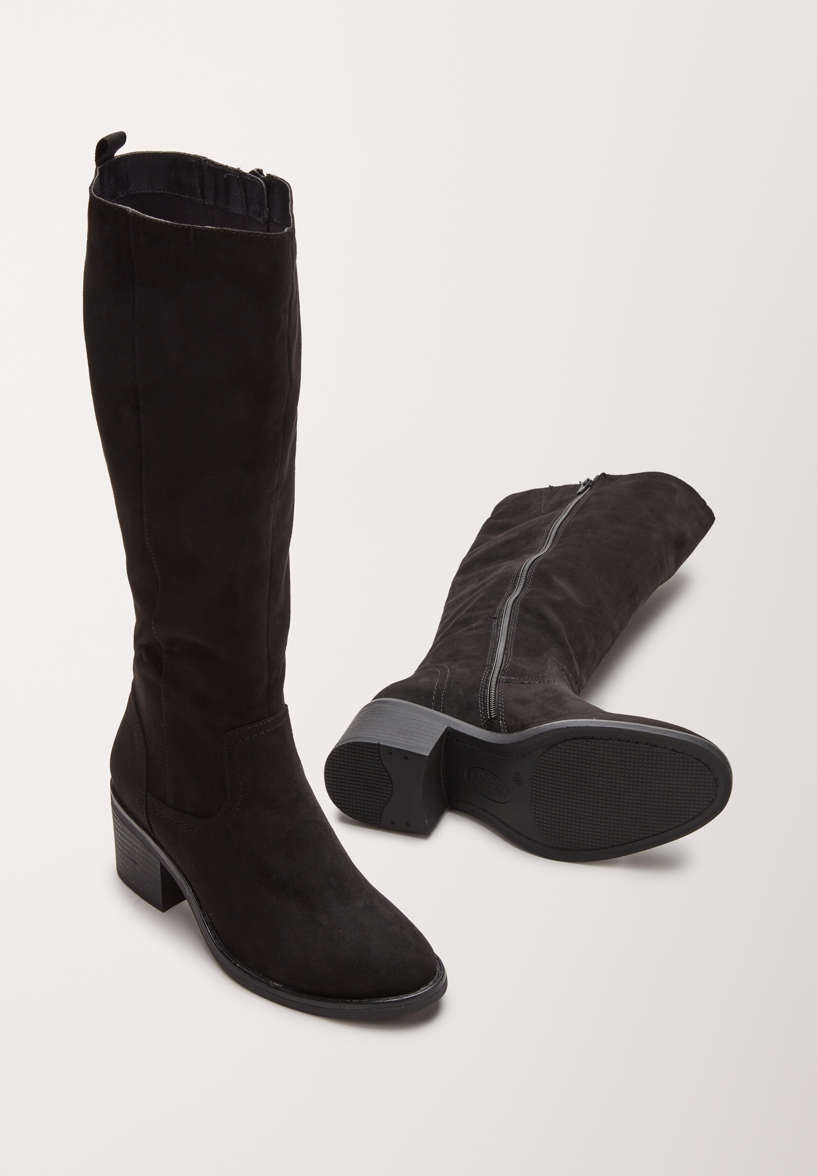 s.Oliver Laarzen - black/zwart - Zalando.nl