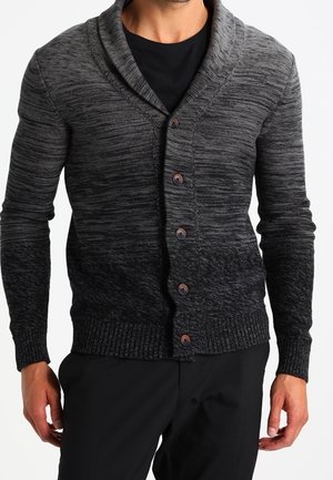 Strickjacke - dark grey