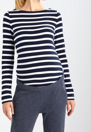 Long sleeved top - dark blue