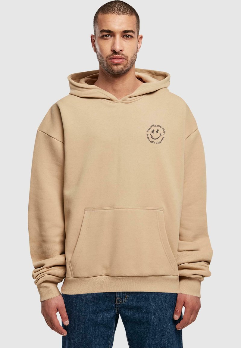 Merchcode Mikina s kapucí - unionbeige