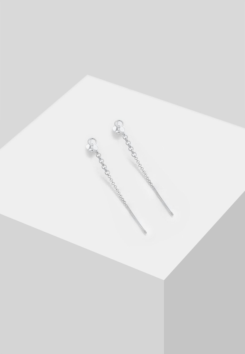 Damen Halsketten | Elli CLASSIC CHIC Ohrringe silber/silberfarben - SS56875 Damen Halsketten | Elli CLASSIC CHIC Ohrringe silber/silberfarben - SS56875
