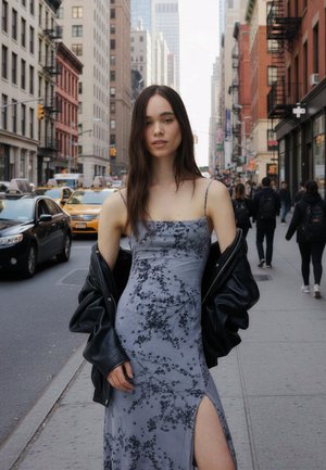 Bershka Freizeitkleid - grey