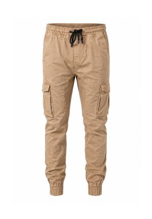 Elara, CARGOHOSE SEITEN TASCHEN - Pantaloni cargo - beige