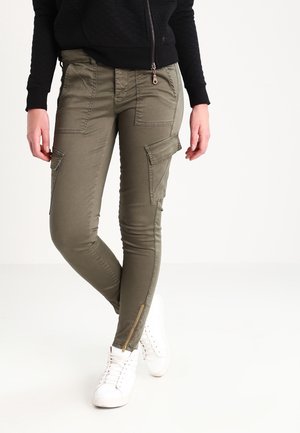 Pantaloni cargo - olive