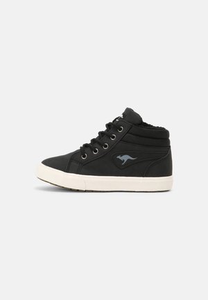 KAVU - Sneakers hoog - jet black/white