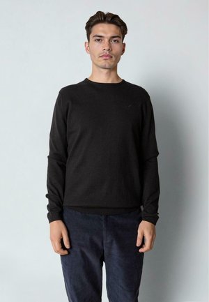 CLAUDE CREWNECK - Jersey de punto - black