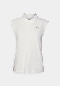 Lacoste Sport SLEEVELESS GOLF - Polotričko - blanc