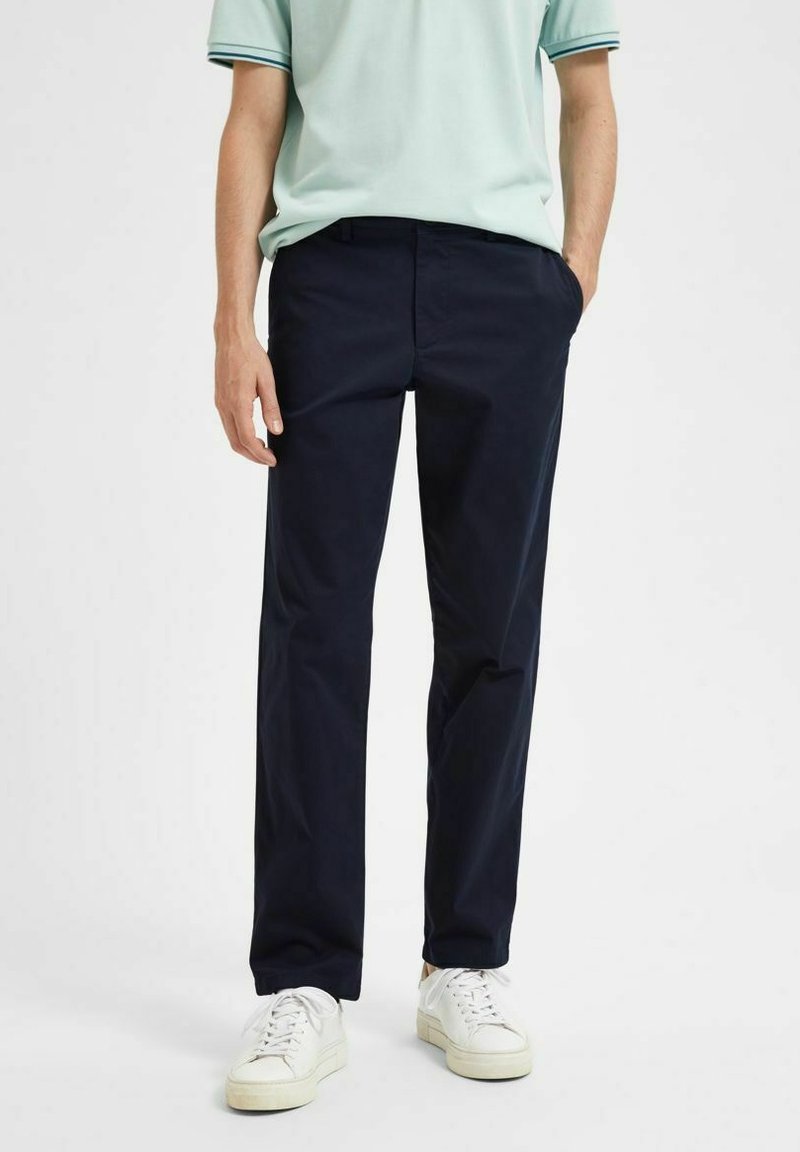 Selected Homme - STRAIGHT LEG - Chino - dark sapphire, Vergroten