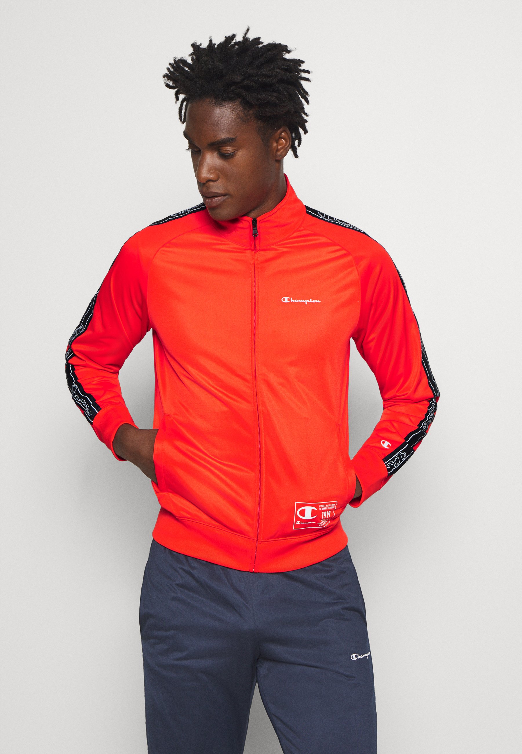 red champion tracksuit