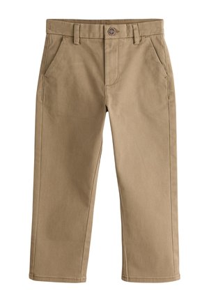 Next, LOOSE FIT - STRETCH CHINO TROUSERS - Pantalones - tan brown