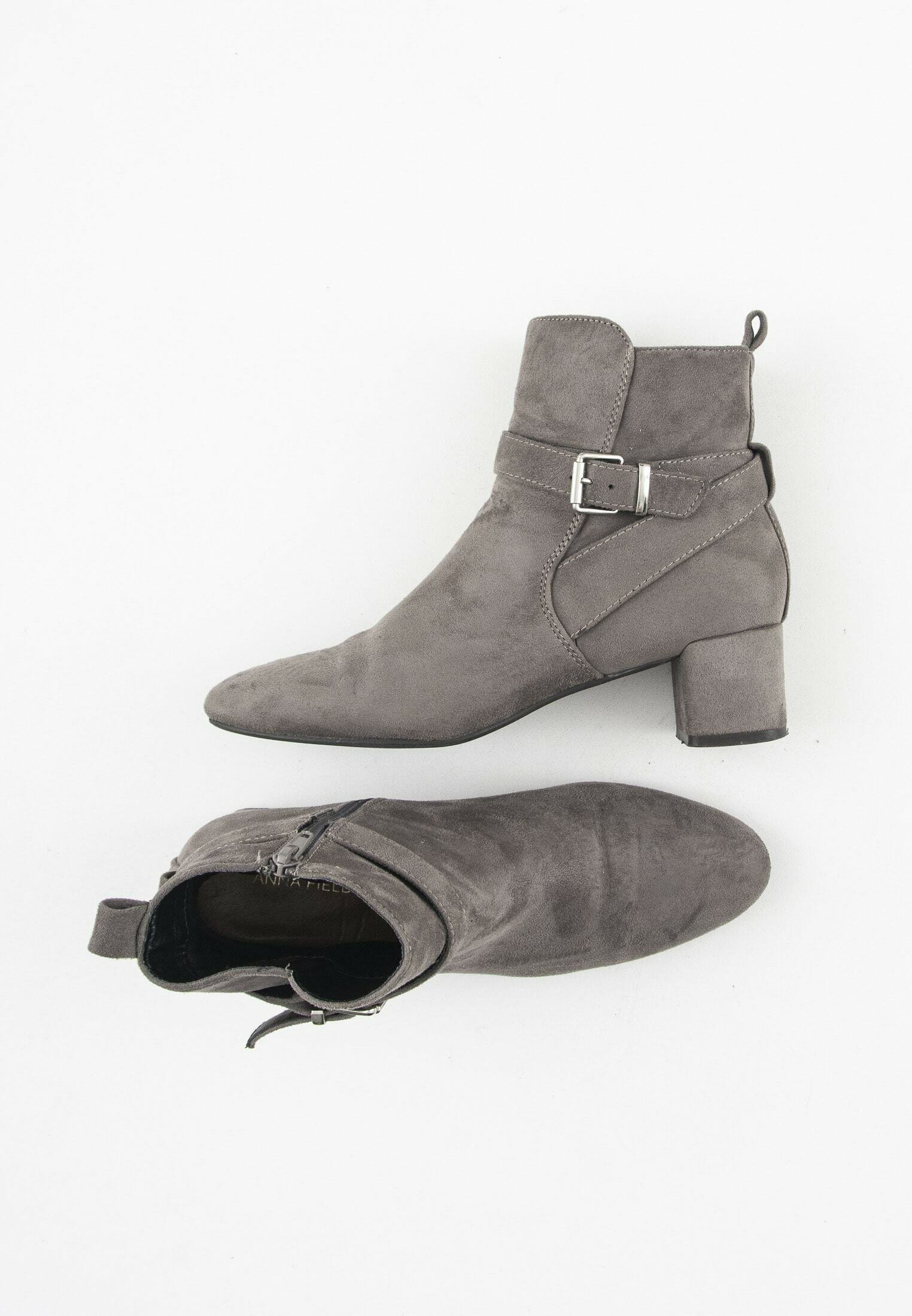 Anna Field Botines camperos - grey/gris - Zalando.es