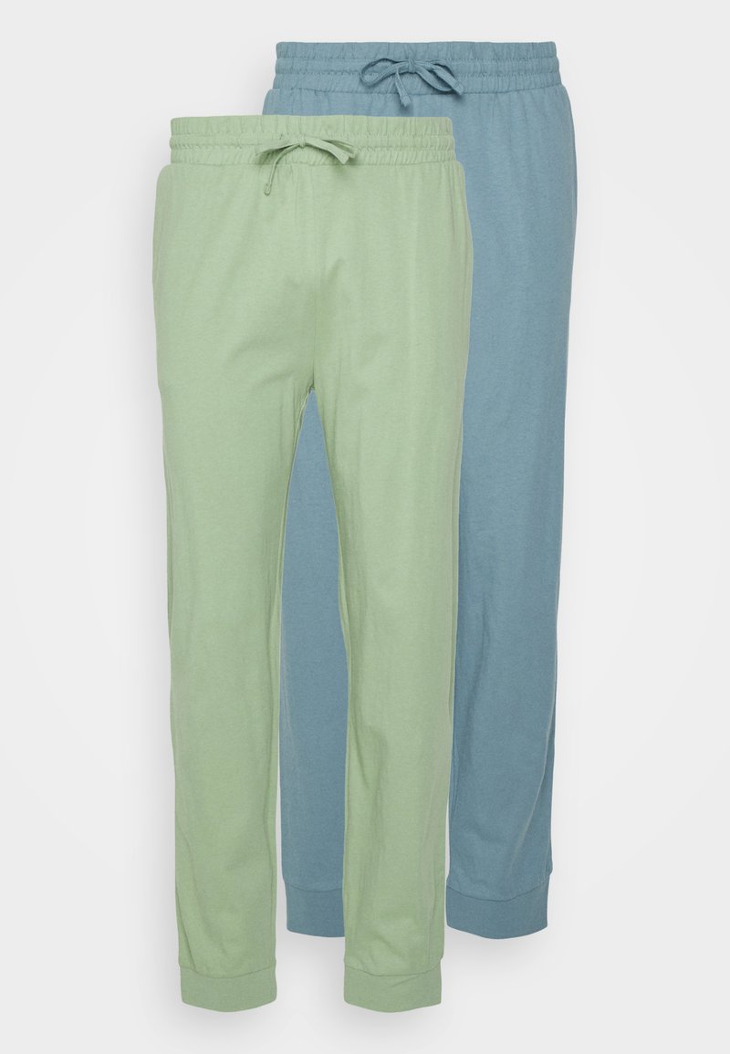 Pier One 2 PACK - Calças de pijama - blue/light green
