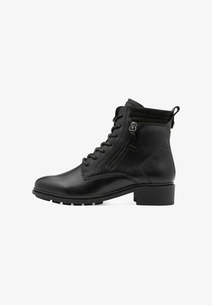 Tamaris ELEGANTE MIT ANTISLIDE TOUCH-IT - Schnürstiefelette - black