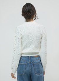 Calliope Strickpullover - blanc