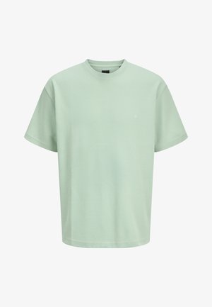 Jack & Jones PREMIUM, BLAETHAN LOGO TEE - Basic T-shirt - grayed jade