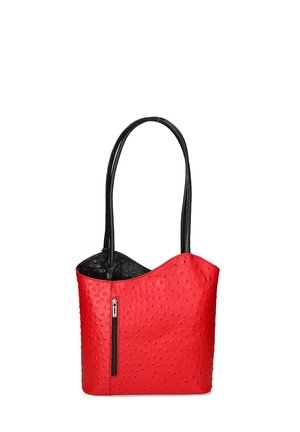 Zaino - rosso scuro/nero