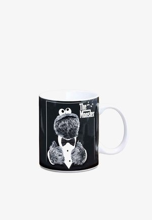 LOGOSHIRT, TASSE SESAMSTRASSE - KRÜMELMONSTER - THE MONSTER UNISEX - Drink bottle - schwarz