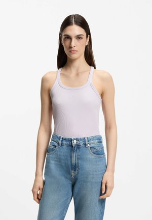 Top - light purple three