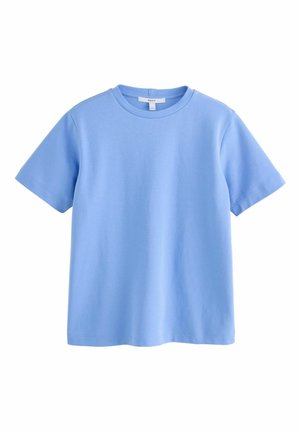 REGULAR FIT  SHORT SLEEVE CREW NECK - Paprasti marškinėliai - light blue