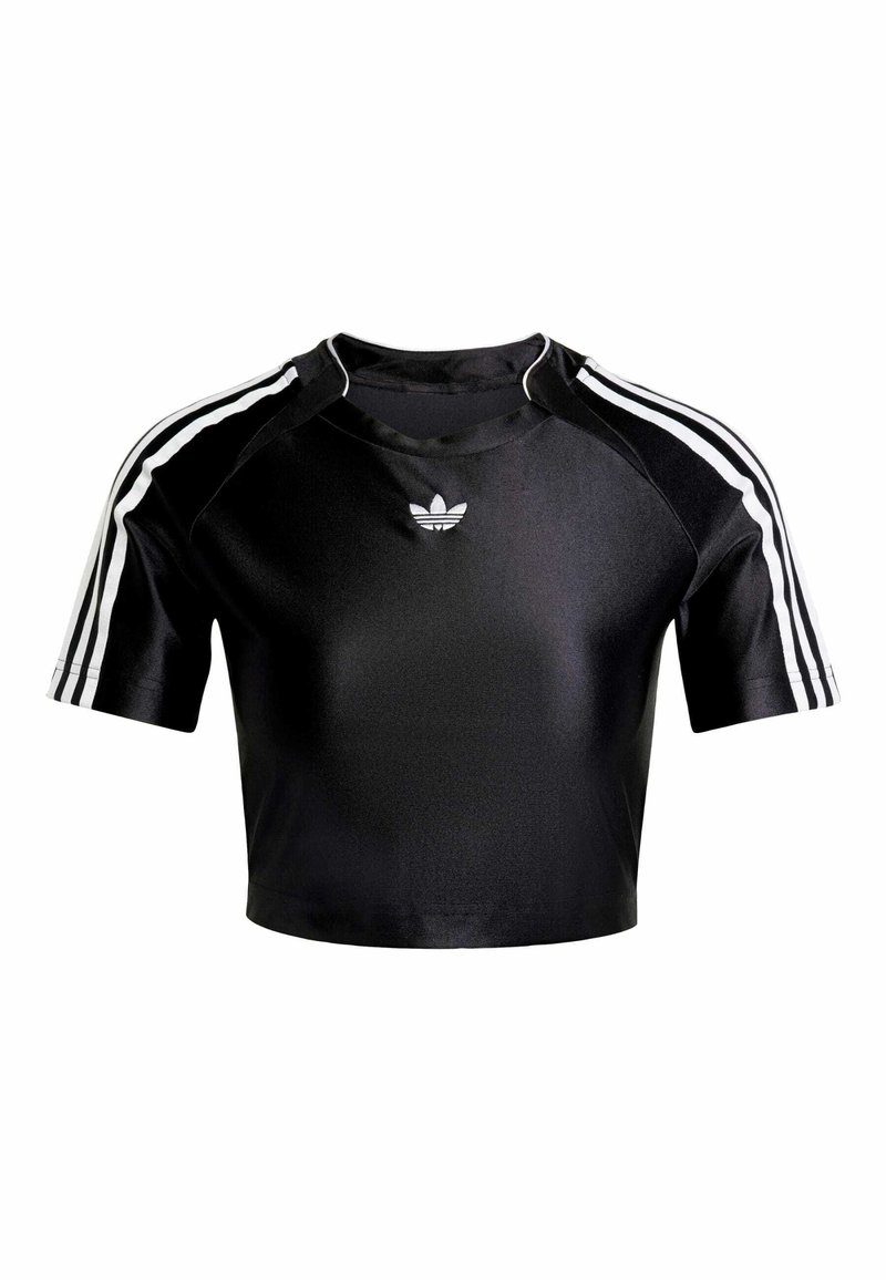 adidas Originals T-shirt print zwart adidas Originals T-shirt print zwart