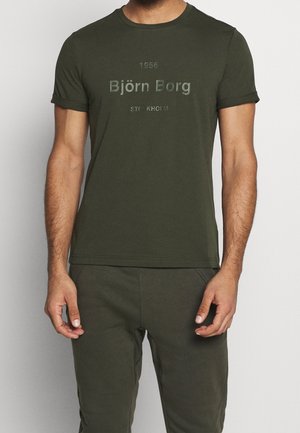 T-shirt imprimé - olive