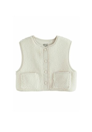 REGULAR FIT - Väst - cream