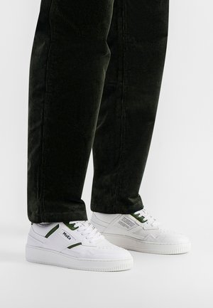 Sneakers laag - white green