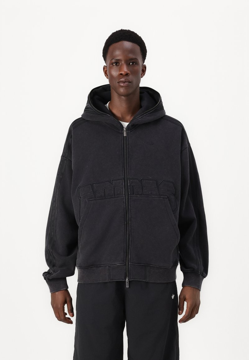 adidas Originals - ADILENIUM SEASONAL 3 GRAPHIC FULL-ZIP - Sweat zippé - black, Agrandir