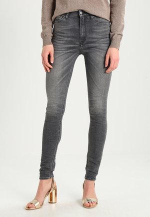 Vaqueros pitillo - grey denim