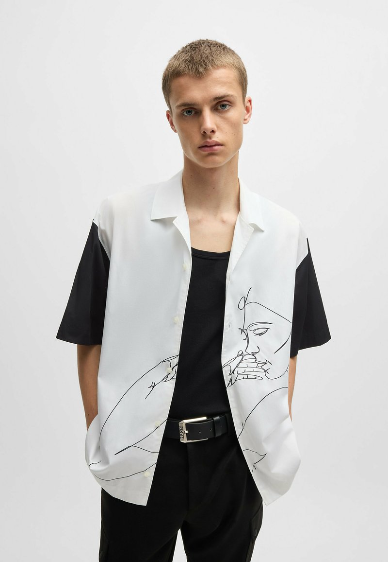 HUGO EGEENO - Hemd - open white seventynine