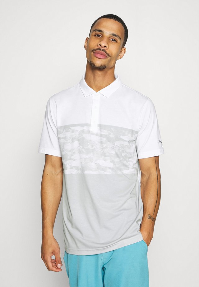 CAMOBLOCK - Polo shirt - bright white