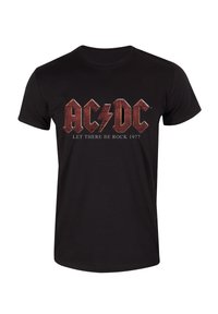 AC DC LET THERE BE ROCK - T-Shirt print - black