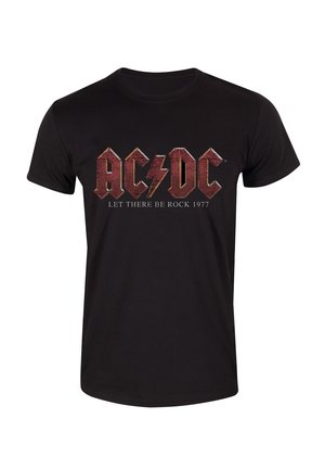 AC DC LET THERE BE ROCK - T-shirt print - black