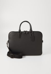 GOTHAM SLIM BRIEFCASE - Briefcase - black
