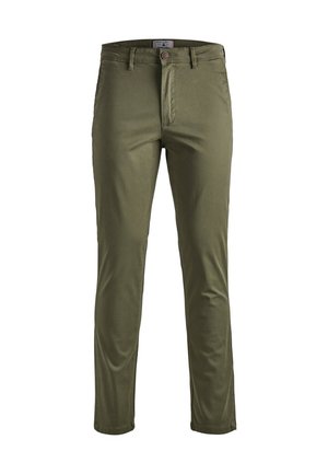 Jack & Jones JJIMARCO JJBOWIE  - Pantaloni chino - olive night