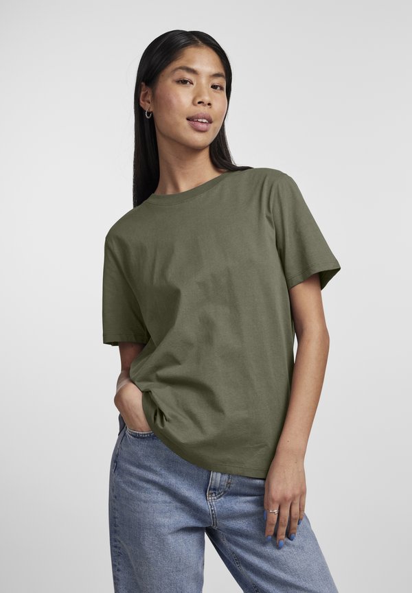 PCRIA SOLID TEE - Basic T-shirt