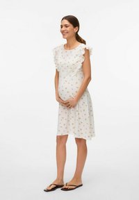 MAMALICIOUS - MLEVELINE - Day dress - birch Thumbnail Image 1